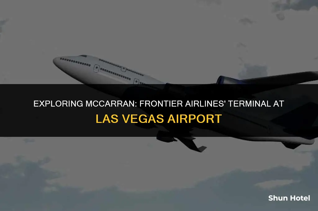 what terminal is frontier airport at mccarran in las vegas