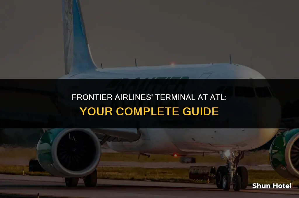 what terminal is frontier at atl airport