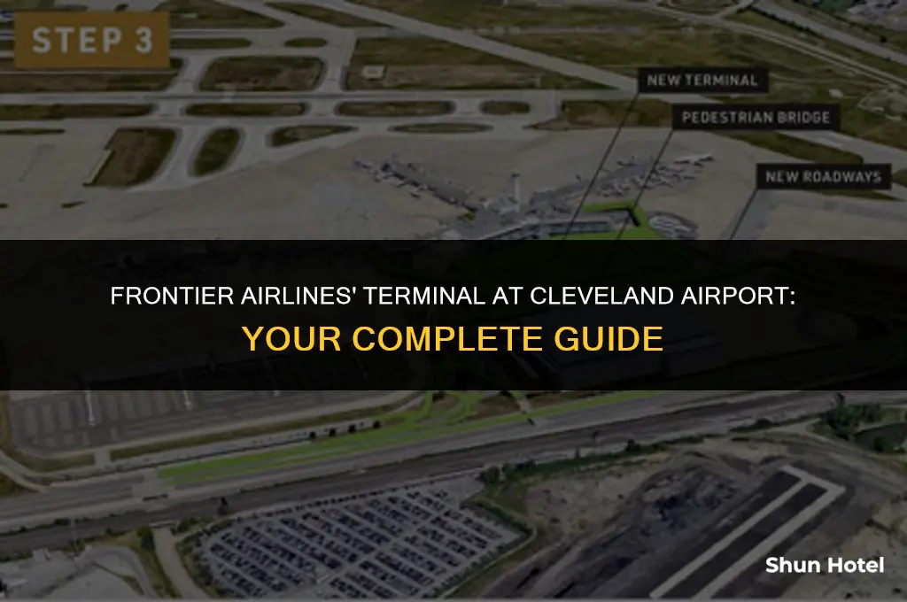 what terminal is frontier at cleveland airport