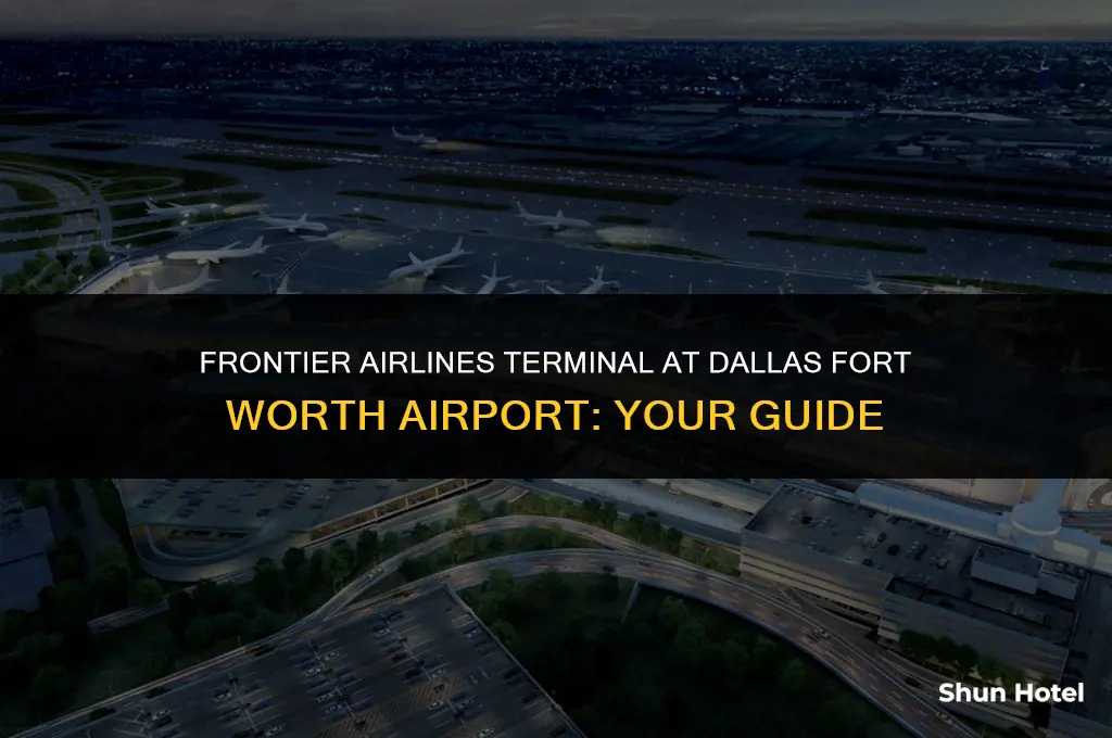 what terminal is frontier at dallas fort worth airport