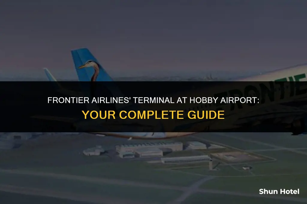 what terminal is frontier at hobby airport