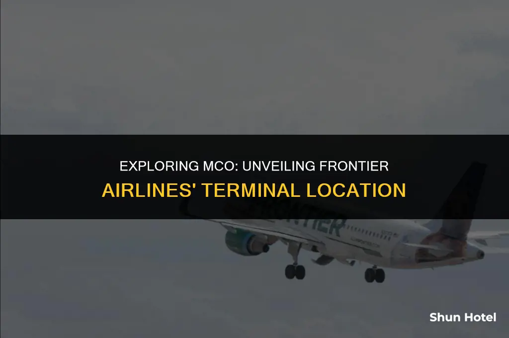 what terminal is frontier at mco airport