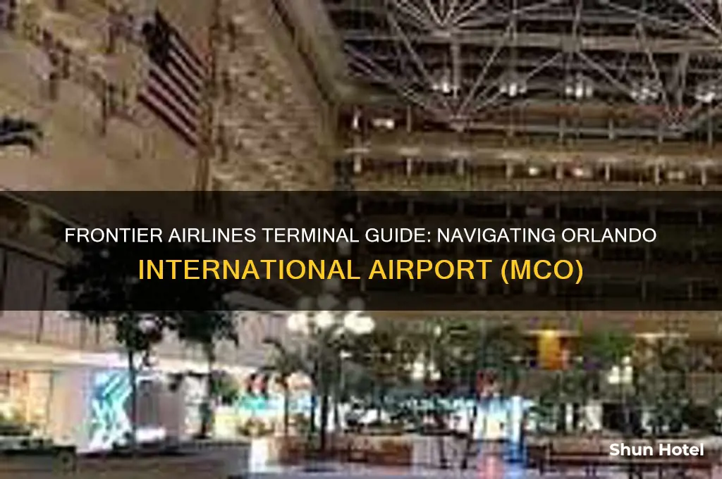 what terminal is frontier at orlando international airport