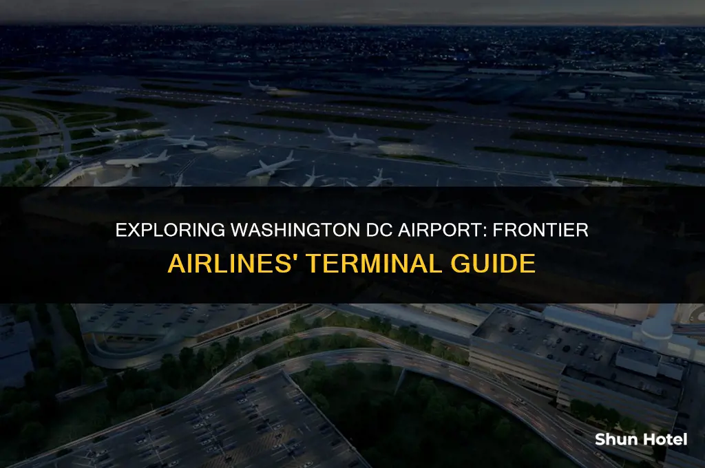 what terminal is frontier at washinvtn dc airport