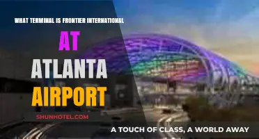 Frontier Airlines International Terminal Guide at Atlanta Airport