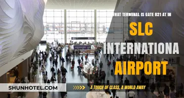 Finding Gate B21 at SLC International Airport: Terminal Guide