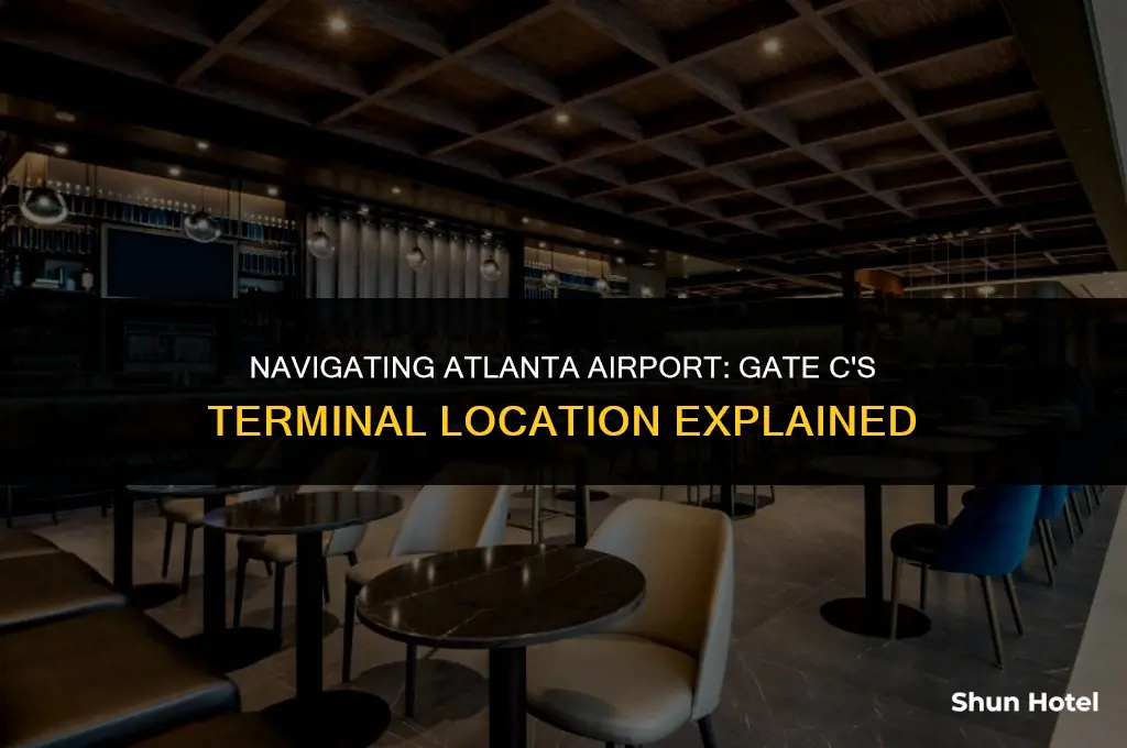 what terminal is gate c at atlanta airport