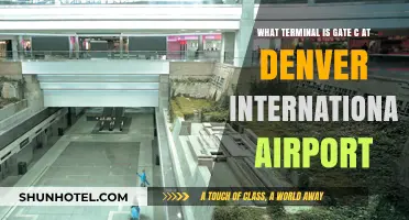 Finding Gate C at Denver International Airport: Terminal Guide
