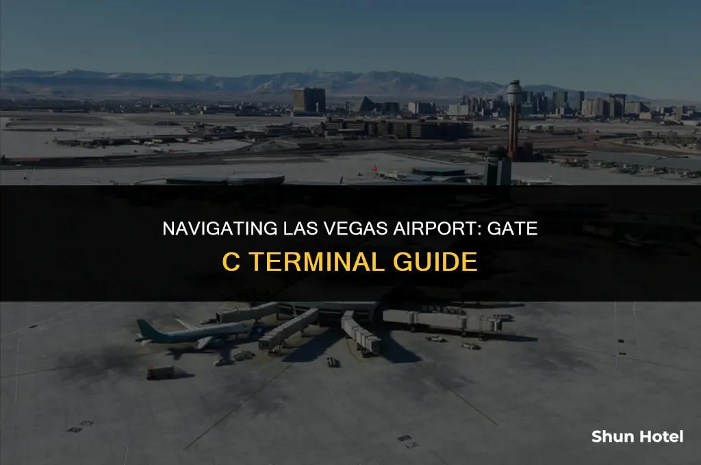 what terminal is gate c at las vegas airport