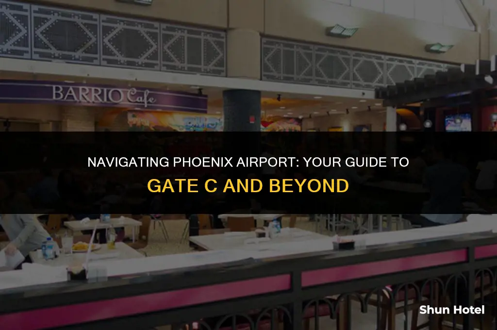 what terminal is gate c at phoenix airport