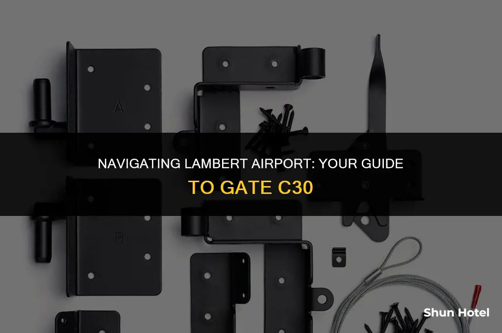 what terminal is gate c30 at lambert airport