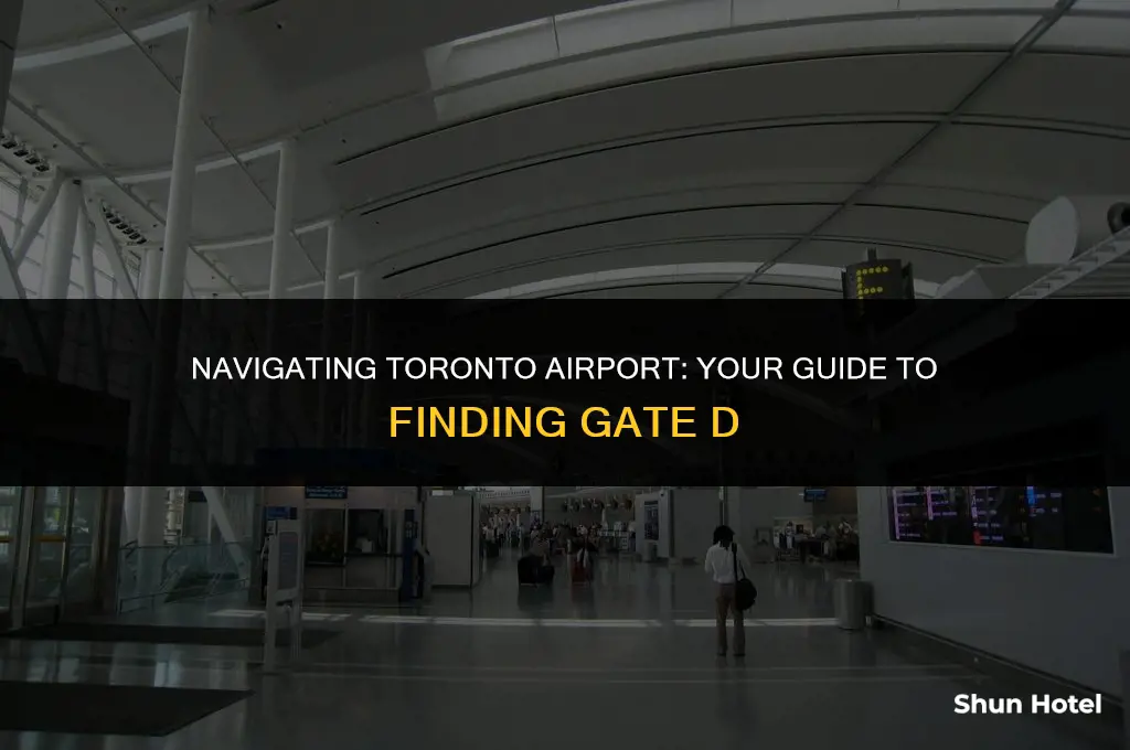what terminal is gate d in toronto airport