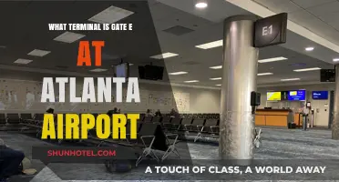 Navigating Atlanta Airport: Gate E's Terminal Location Explained