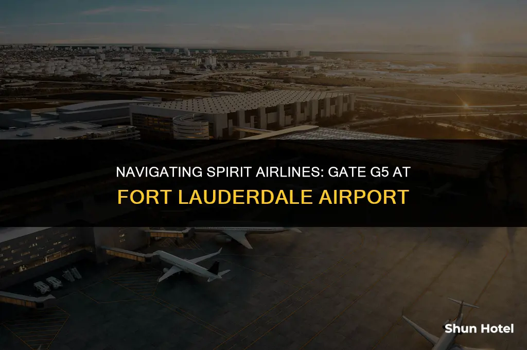what terminal is gate g5 spirit fll airport