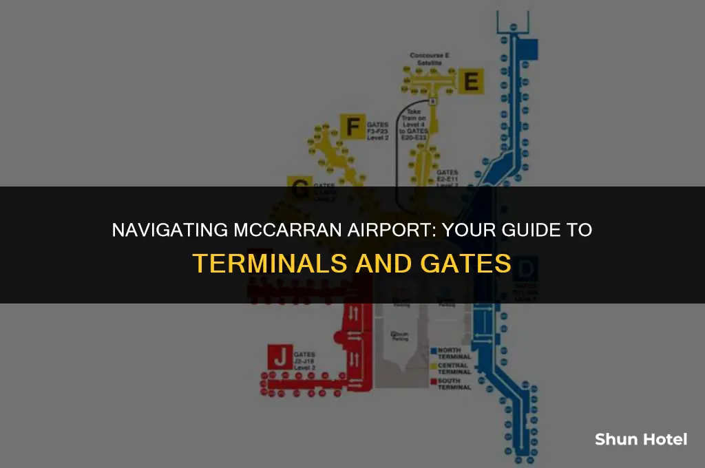 what terminal is gatw e at mccaren airport vegas
