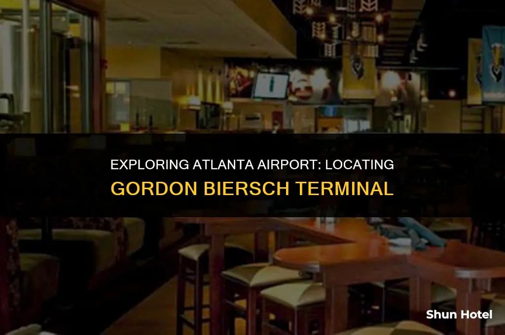 what terminal is gordon biersch in atlanta airport