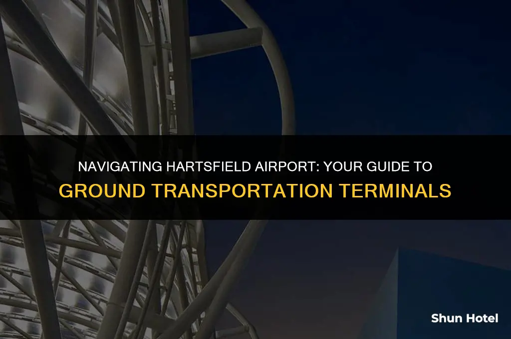 what terminal is ground transportation hartsfield airport
