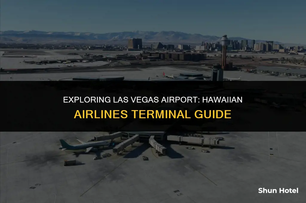 what terminal is hawaiian airlines at las vegas airport