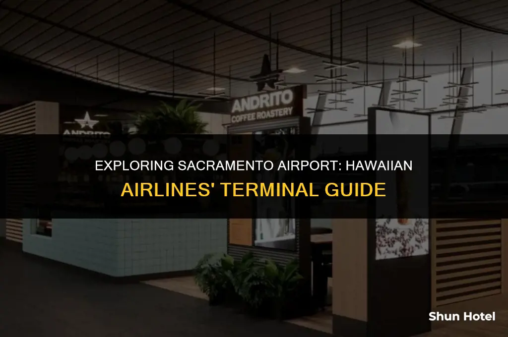 what terminal is hawaiian airlines at sacramento airport