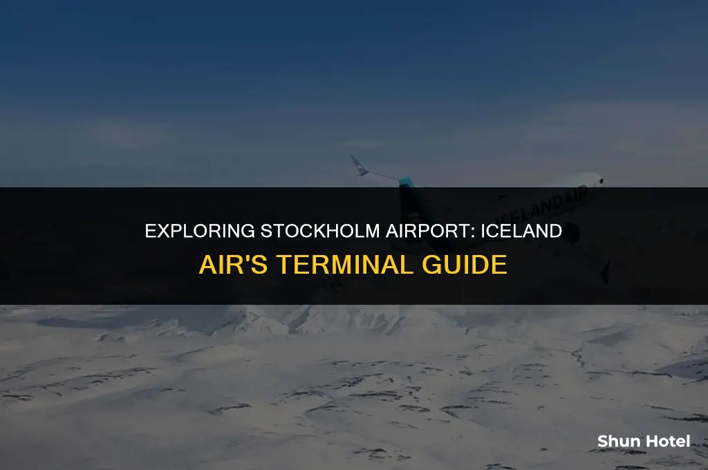 what terminal is iceland air at stockholm airport