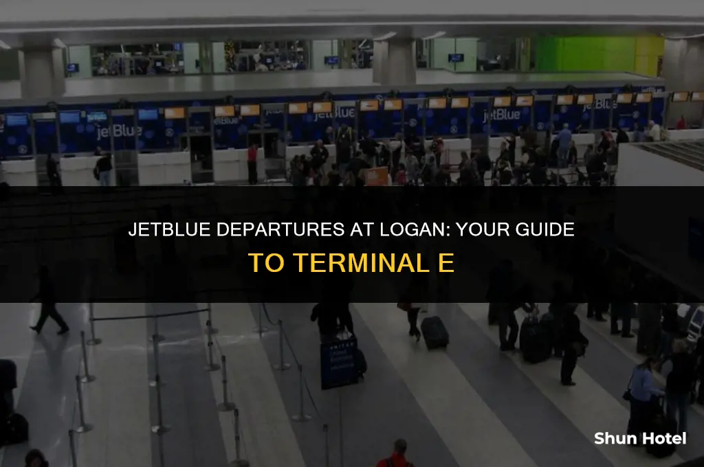what terminal is jetblue departures at logan airport