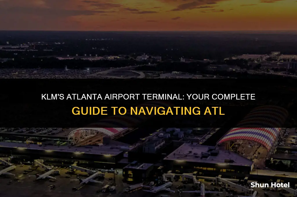 what terminal is klm at atlanta airport