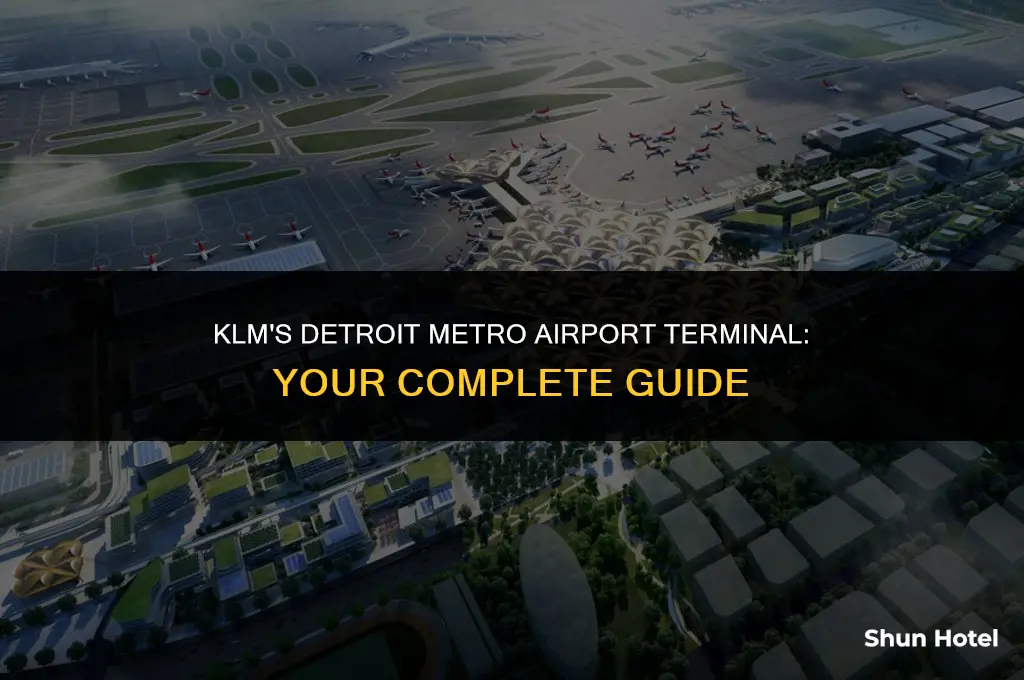 what terminal is klm at detroit metro airport