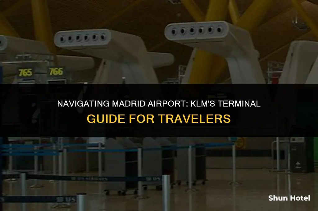 what terminal is klm in madrid airport