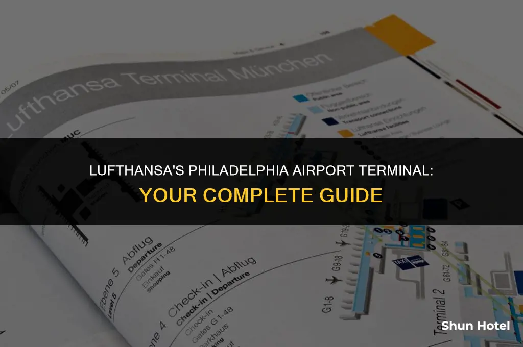what terminal is lufthansa at philadelphia airport