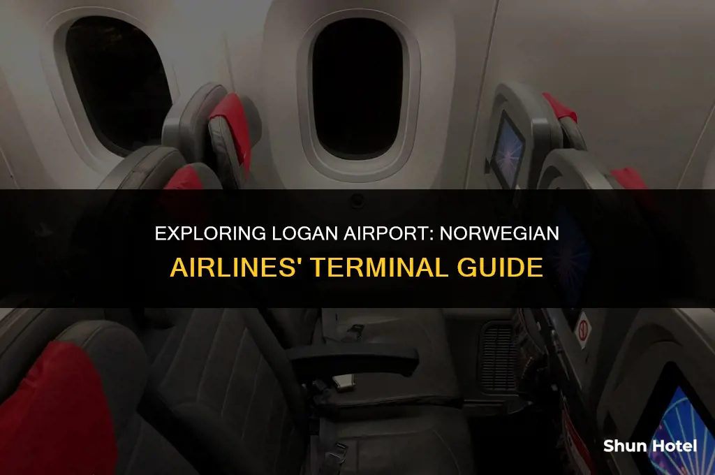 what terminal is norwegian airlines at logan airport