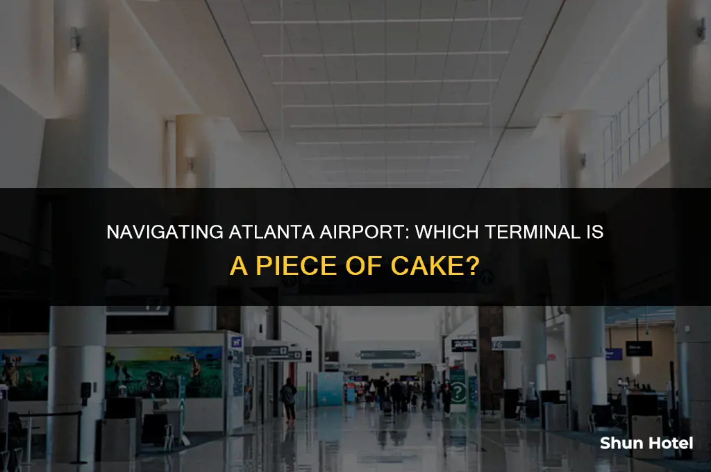 what terminal is piece of cake atlanta airport