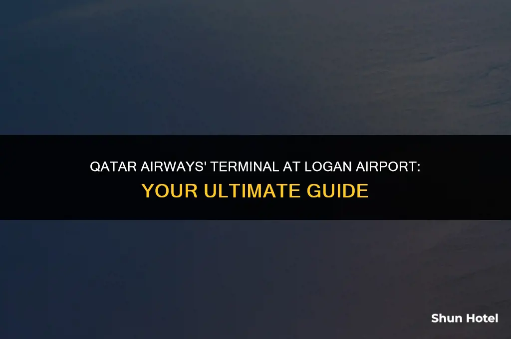 what terminal is qatar airways at logan airport