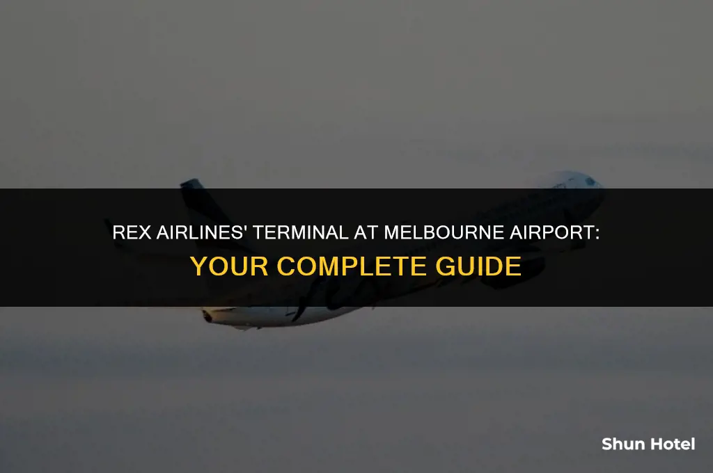 what terminal is rex at melbourne airport