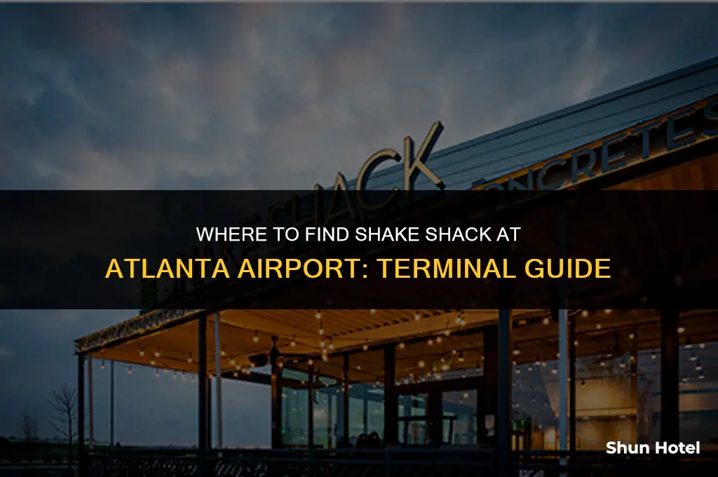 what terminal is shake shack in atlanta airport