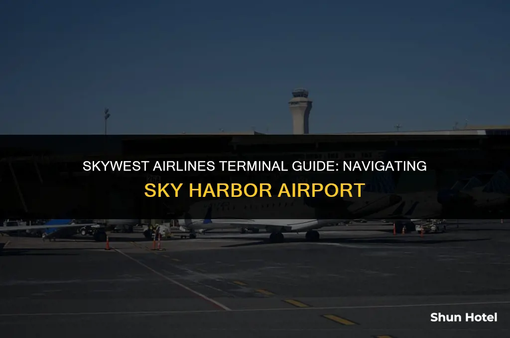 what terminal is skywest airlines at sky harbor airport