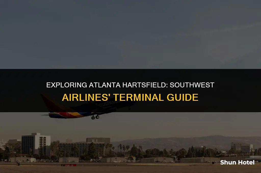 what terminal is southwest airlines at atlanta hartsfield airport