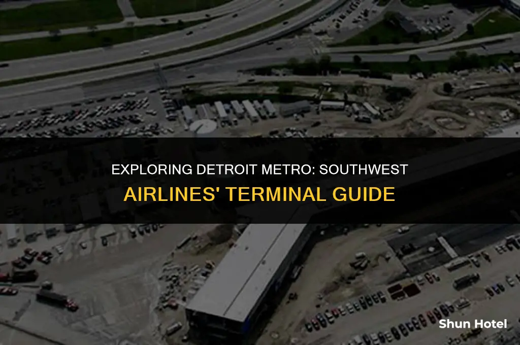 what terminal is southwest airlines at detroit metro airport