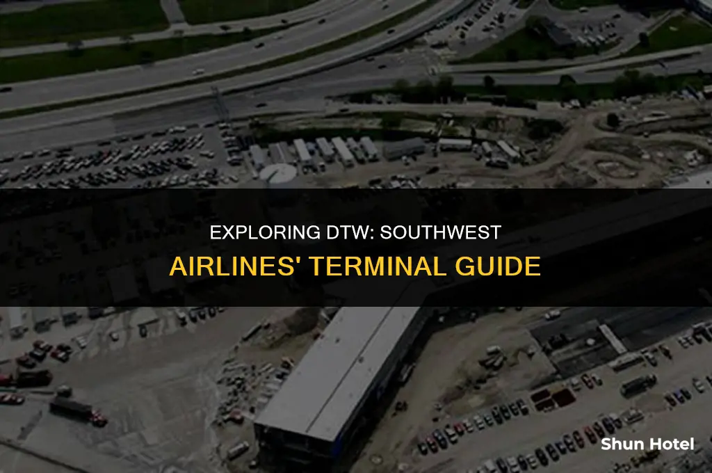 what terminal is southwest airlines at dtw airport