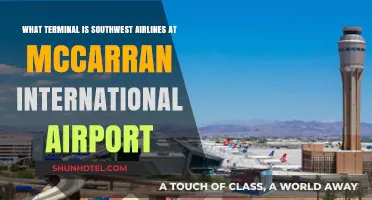 Southwest Airlines Terminal Guide at McCarran International Airport