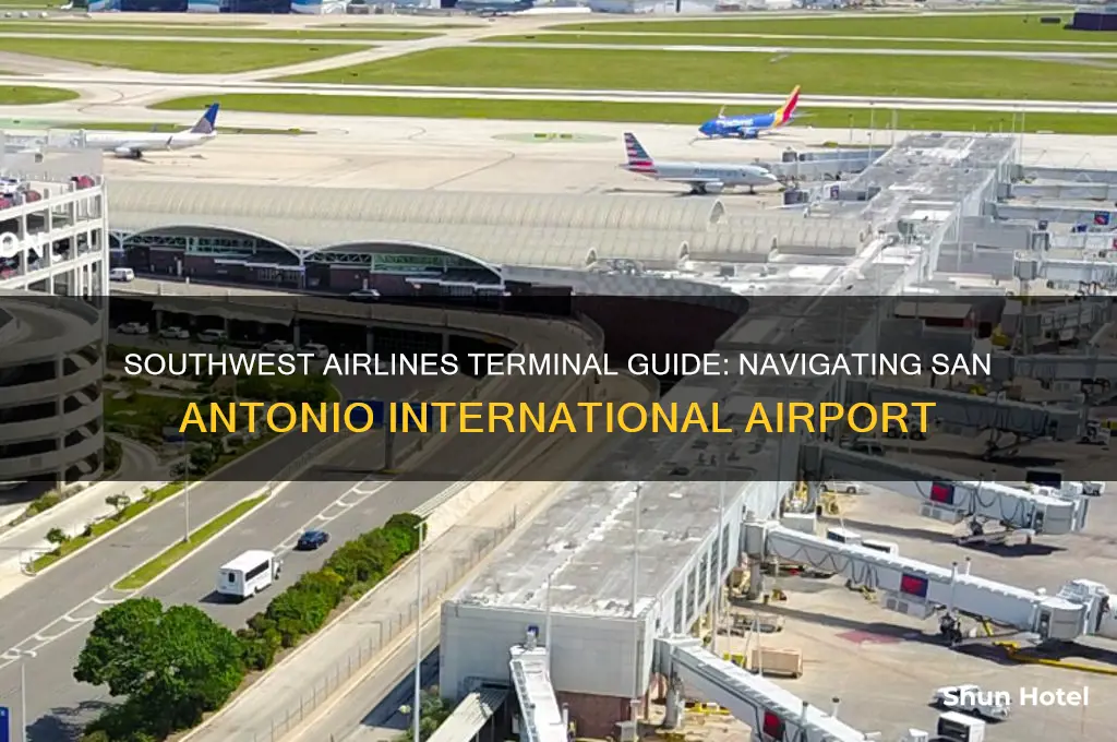 what terminal is southwest airlines at san antonio international airport