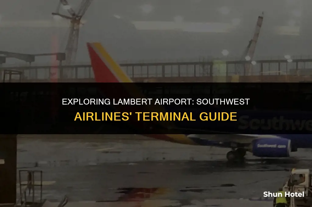 what terminal is southwest airlines in lambert airport