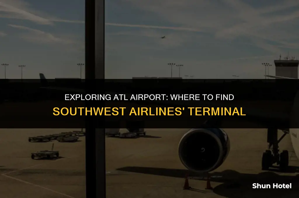 what terminal is southwest at atl airport