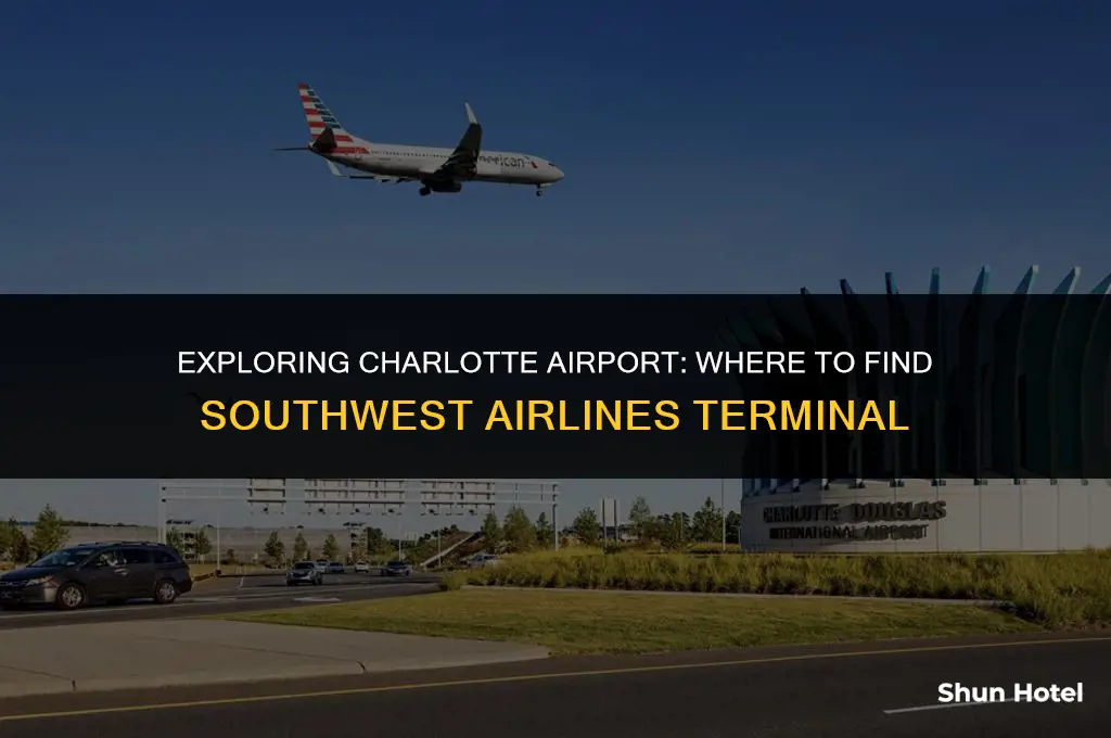 what terminal is southwest at charlotte airport