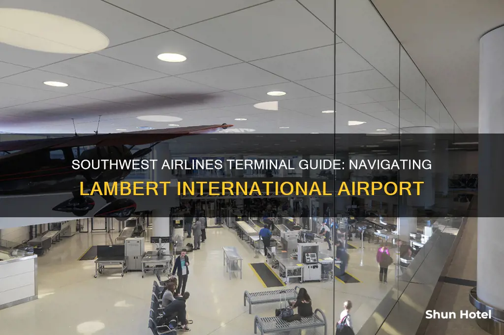 what terminal is southwest at lambert international airport