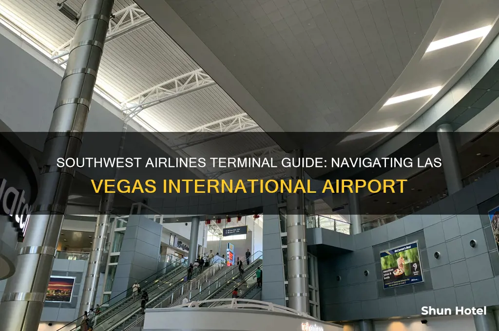 what terminal is southwest at las vegas international airport