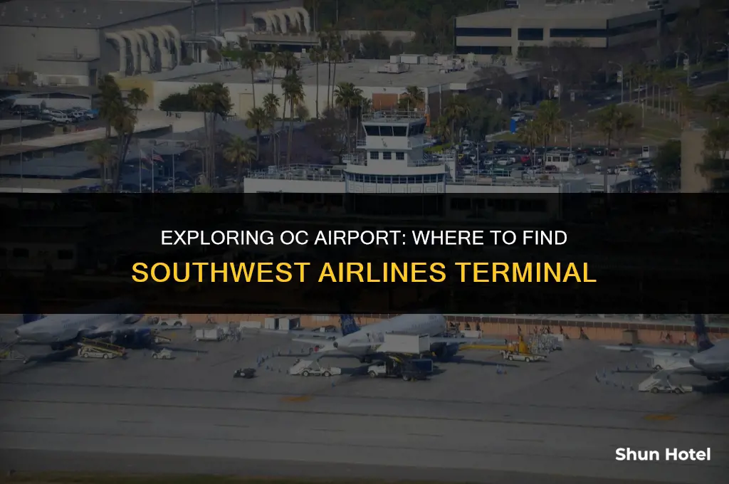 what terminal is southwest at orange county airport