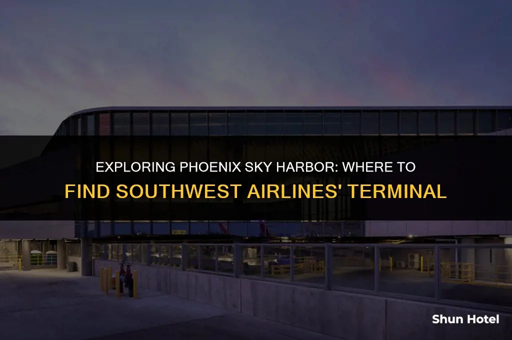 what terminal is southwest at phoenix sky harbor airport