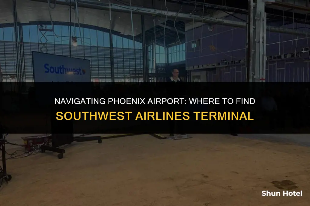 what terminal is southwest at phx airport