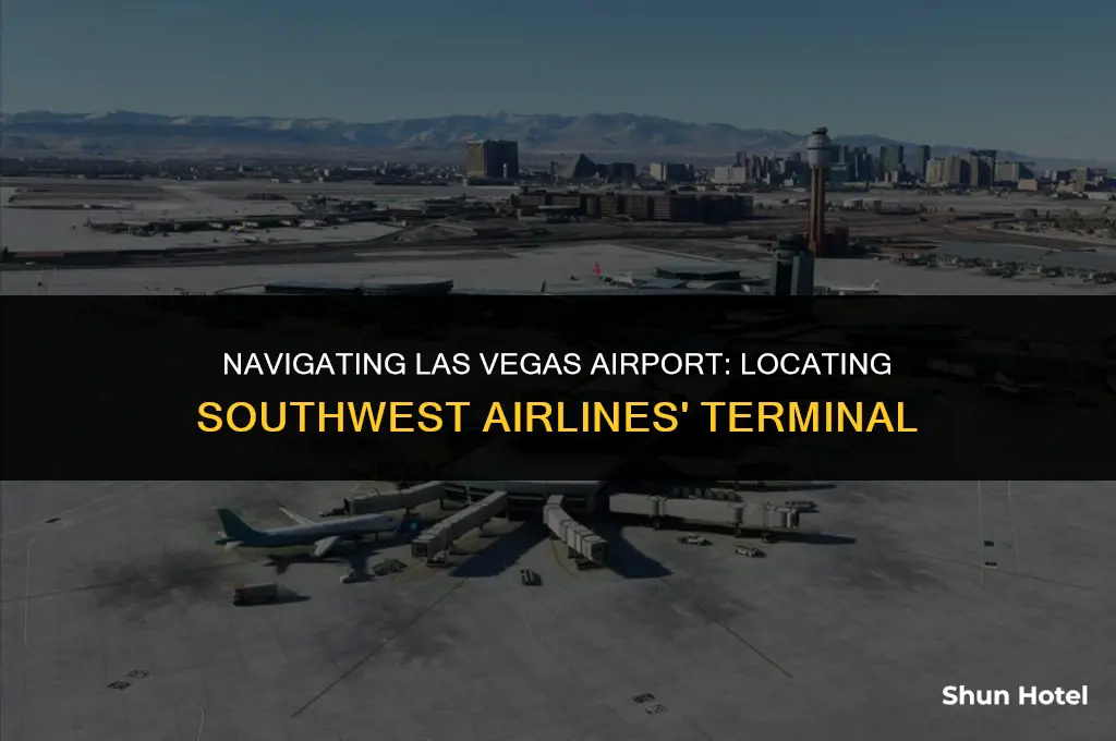 what terminal is southwest at the las vegas airport