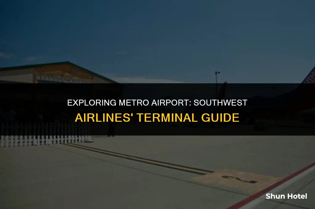 what terminal is southwest located in at metro airport